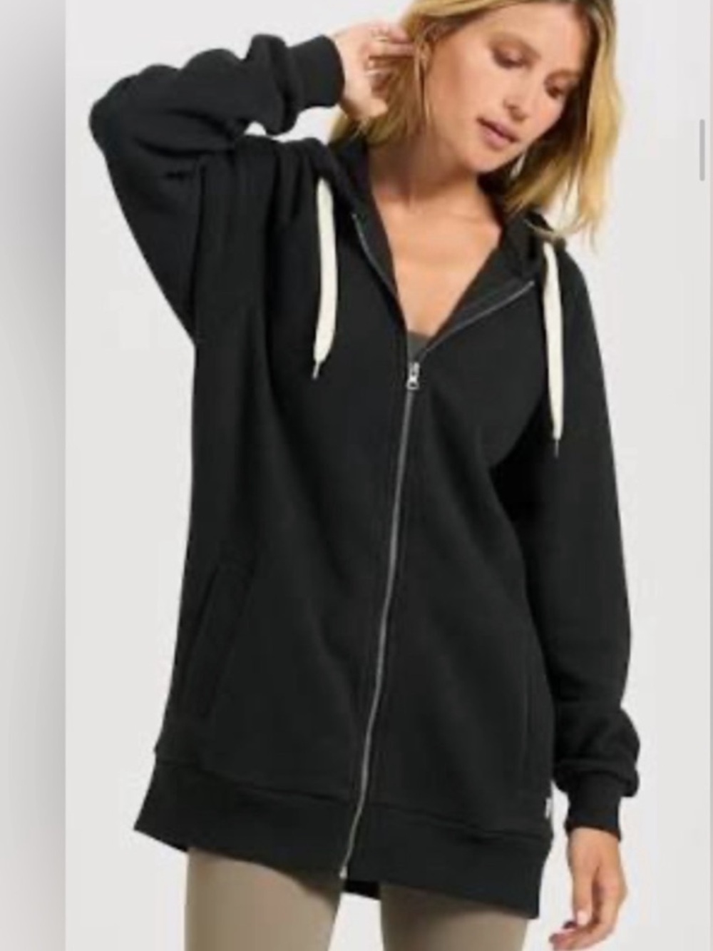 Vuori Restore Oversized Full zip Hoodie Women's Large